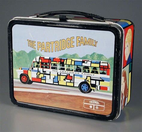 Vintage 1970s Lunchbox Partridge Family Mod TV Collectible 